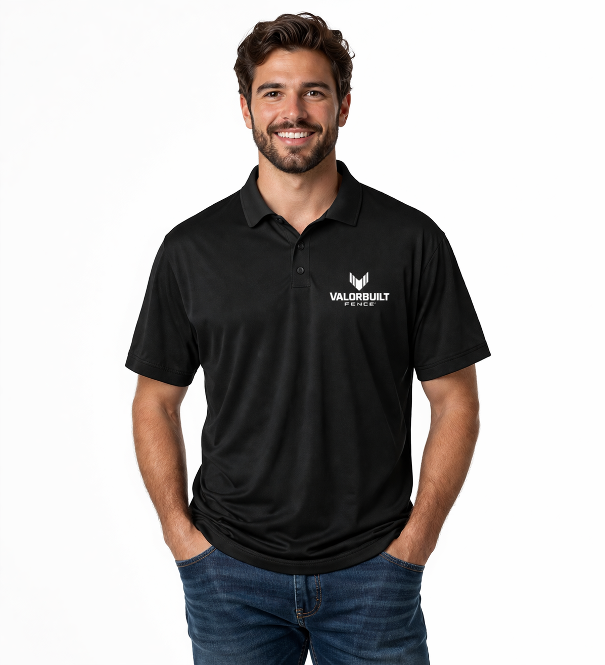 Hanes Jersey Sport Polo
